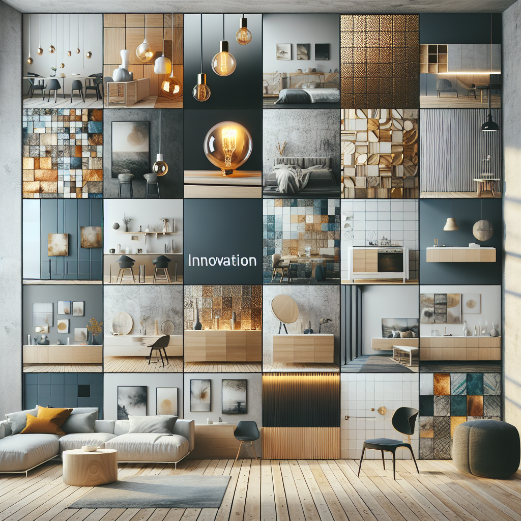 Collection de portfolios de décoration intérieure présentant divers styles, haute qualité et éléments innovants